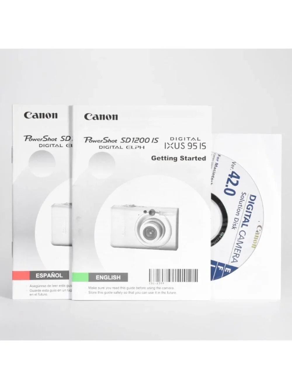 Canon PowerShot SD1200 IS/IXUS 95 IS Digital Camera 10MP 3x Optical Zoom MINT